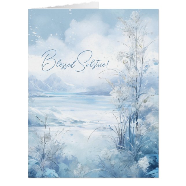 Create Your Own Enchanting Winter Scenic Floral (Front)