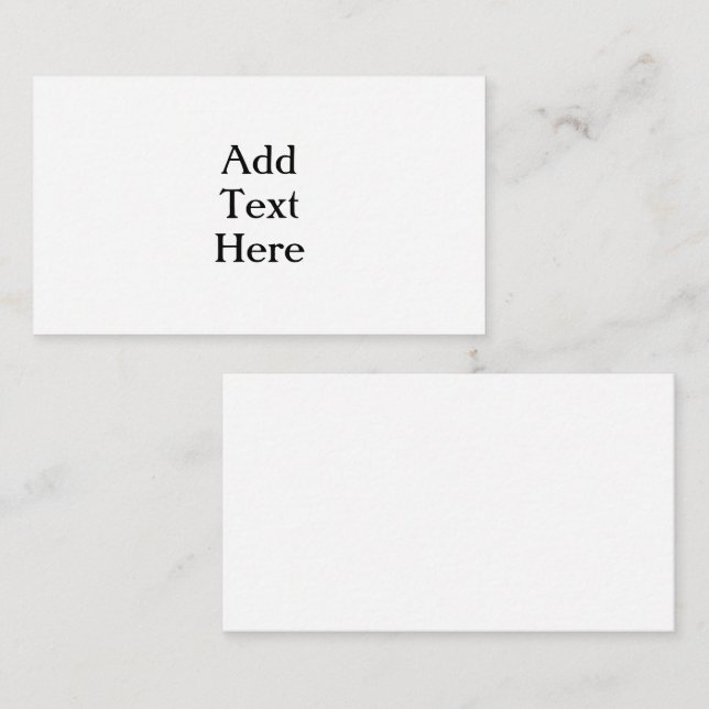 Create Your Own Enclosure Card (Front/Back)