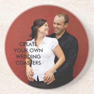 Create Your Own Engagement Photo Coasters