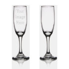 Create Your Own Engraved Champagne Flute