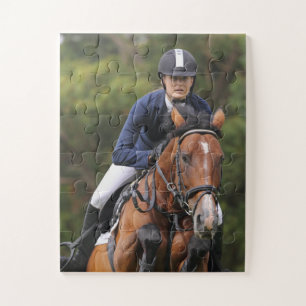Create Your Own Equestrian Horse Photo Custom Jigsaw Puzzle