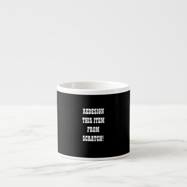 Create Your Own Espresso Cup (Front)