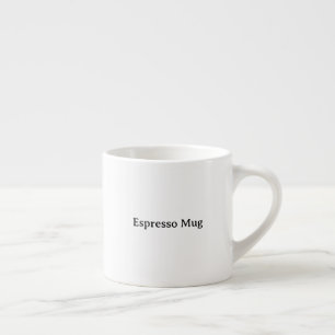 Create Your Own Espresso Mug