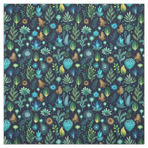 Create Your Own Ethereal Spring Meadow Wildflowers Fabric