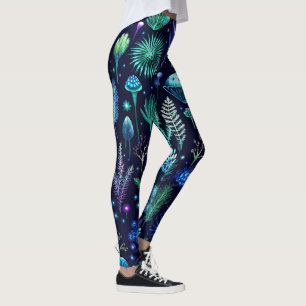 Create Your Own Ethereal Spring Wildflowers Leggings