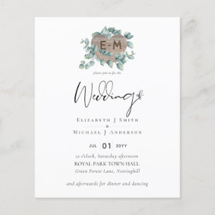 Create Your Own Eucalyptus Greenery Budget Wedding