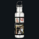 Create Your Own Family Name 9 Photo Collage   710 Ml Water Bottle<br><div class="desc">Create your own photo collage water bottle personalised with 9 of your favourite family pictures and family name.</div>