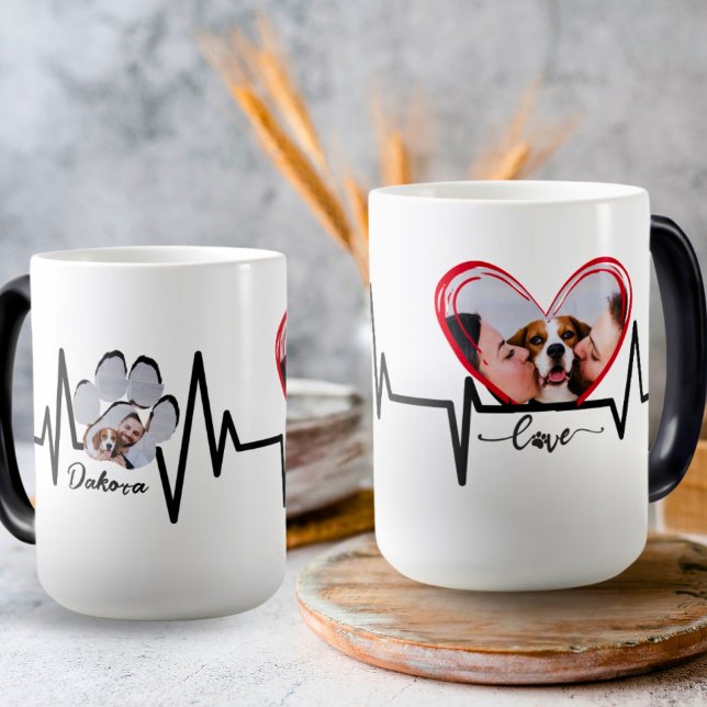Create Your Own Family Pet Selfie Mug, 11 oz Magic Mug (Creator Uploaded)