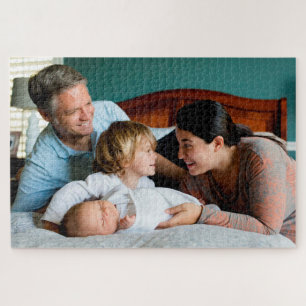 Create Your Own Family Photo 20x30" 1014 Piece Jigsaw Puzzle