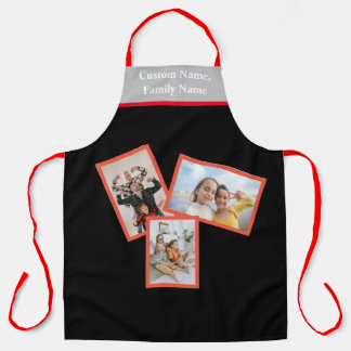 Create Your Own Family Photo Apron Christmas Gifts