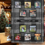 Create your own family photo collage family name fleece blanket<br><div class="desc">Create your own family photo collage family name Fleece Blanket.
Use your own photos to create a personal unique gift for yourself,  family or friends. 
You can add your own photos,  name and year to personalise.</div>