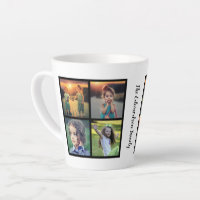 Create your own family photo collage family name