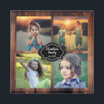 Create your own family photo collage monogram name magnet<br><div class="desc">Lovely keepsake magnet. 
Create your own family photo collage magnet. Add your own photos and family name and create a very personal and unique magnet.</div>