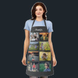 Create your own family photo collage name apron<br><div class="desc">Create your own family photo collage name Apron 
You can personalise it and add your most beautiful photos and name.</div>