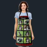 Create your own family photo collage name apron<br><div class="desc">Create your own family photo collage name,  chequered pattern,  Apron 
You can personalise it and add your most beautiful photos and name.</div>