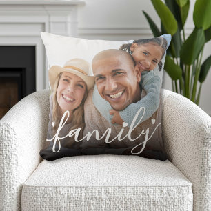 Create Your Own Family Photo Cushion