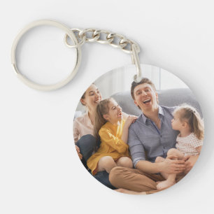 Create Your Own Family Photo Custom Picure Key Ring