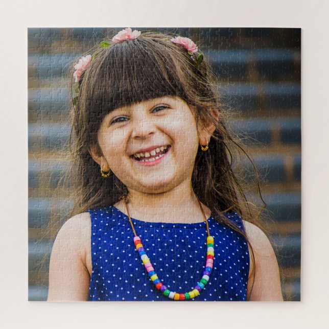 Create Your Own Family Photo Jigsaw Puzzle (Vertical)