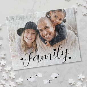 Create Your Own Family Photo Jigsaw Puzzle