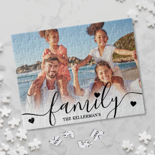 Create your Own Family Photo Jigsaw Puzzle