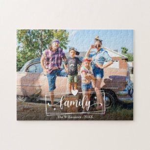 Create your Own Family Photo Overlay Jigsaw Puzzle