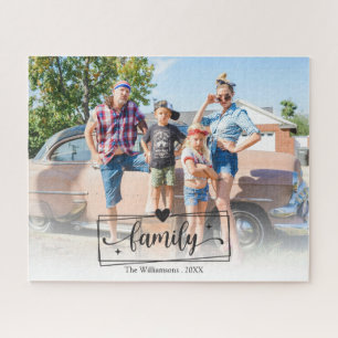 Create your Own Family Photo Overlay Jigsaw Puzzle