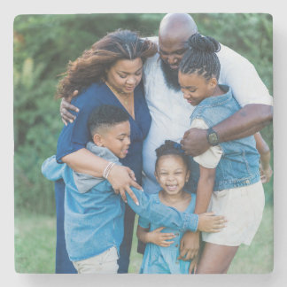 Create Your Own Family Photo Stone Coaster