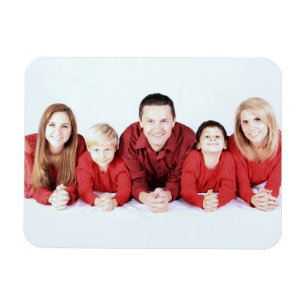 Create your own family photo template magnet