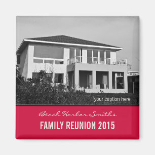Create Your Own Family Reunion Keepsake Magnet