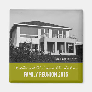 Create Your Own Family Reunion Keepsake Magnet