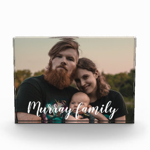 Create your Own Family Script Photo Block