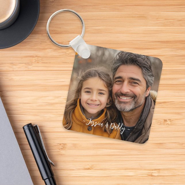 Create your own Father Daughter Photo Key Ring (Creator Uploaded)