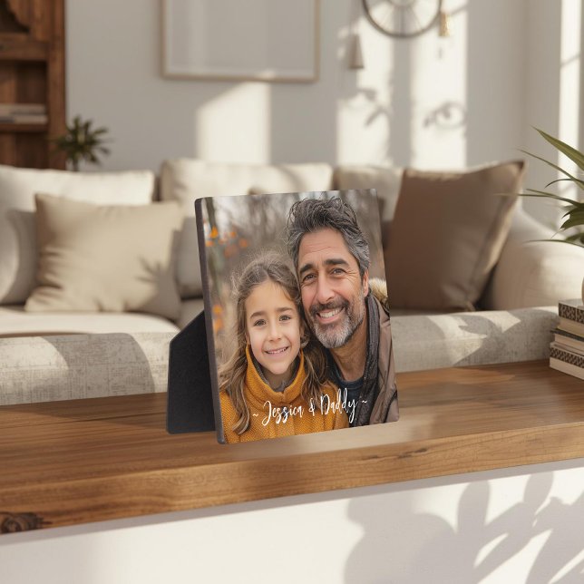 Create your own Father Daughter Photo Plaque (Creator Uploaded)