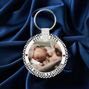 Create Your Own Father's Day Best Dad Ever Photo Key Ring