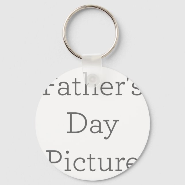 Metal Circle Keychain, 5.08 cm (Front)