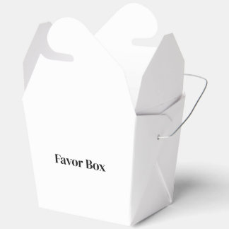 Create Your Own Favour Box