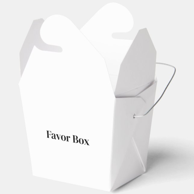 Create Your Own Favour Box (Open)