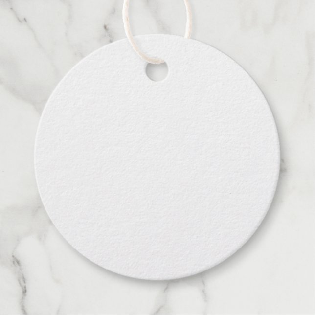 Create Your Own Favour Tags (Front)