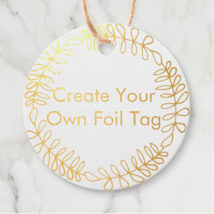 Create Your Own Favour Tags