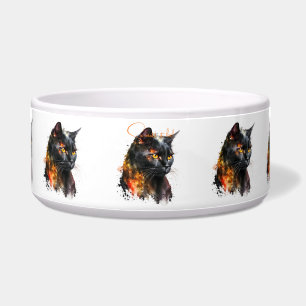 Create Your Own Fiery Black Cat