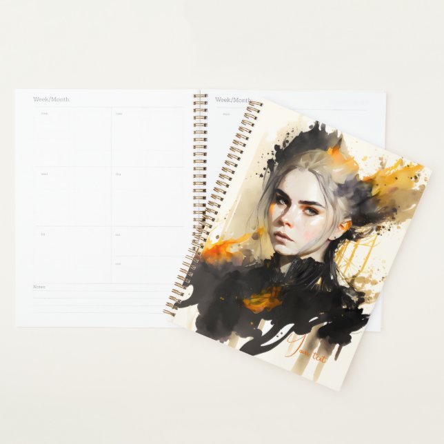 Create Your Own Fiery Witch Planner (Display)