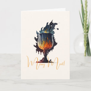 Create Your Own Fire Chalice Card