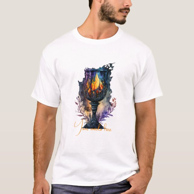 Create Your Own Fire Chalice T-Shirt (Front)