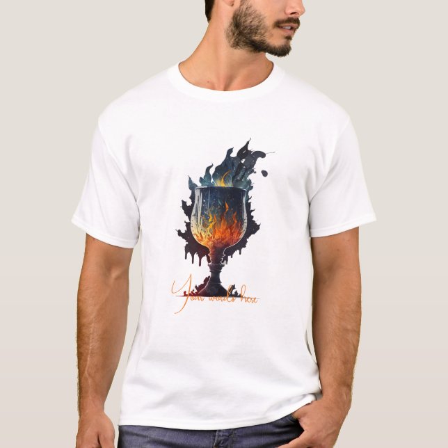 Create Your Own Fire Goblet T-Shirt (Front)