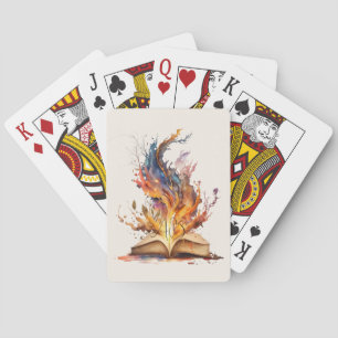 Create Your Own Fire Grimoire Playing Cards