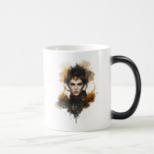Create Your Own Fire Witch Magic Mug