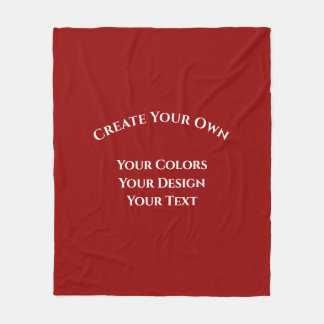 Create Your Own Fleece Blanket