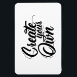 Create Your Own Flexible Magnet<br><div class="desc">Customise this item exactly the way you want it by replacing the current placeholder image shown with an image of your own. Add some custom text to personalise even further and choose your favourite fonts,  colours and styles.</div>