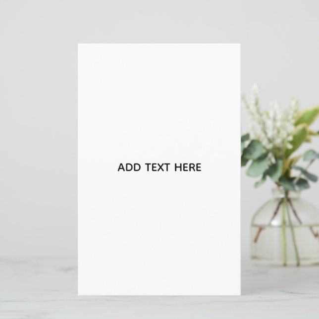 Create Your Own Floral  (Standing Front)
