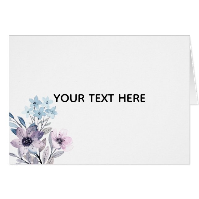 Create Your Own Floral  (Front Horizontal)